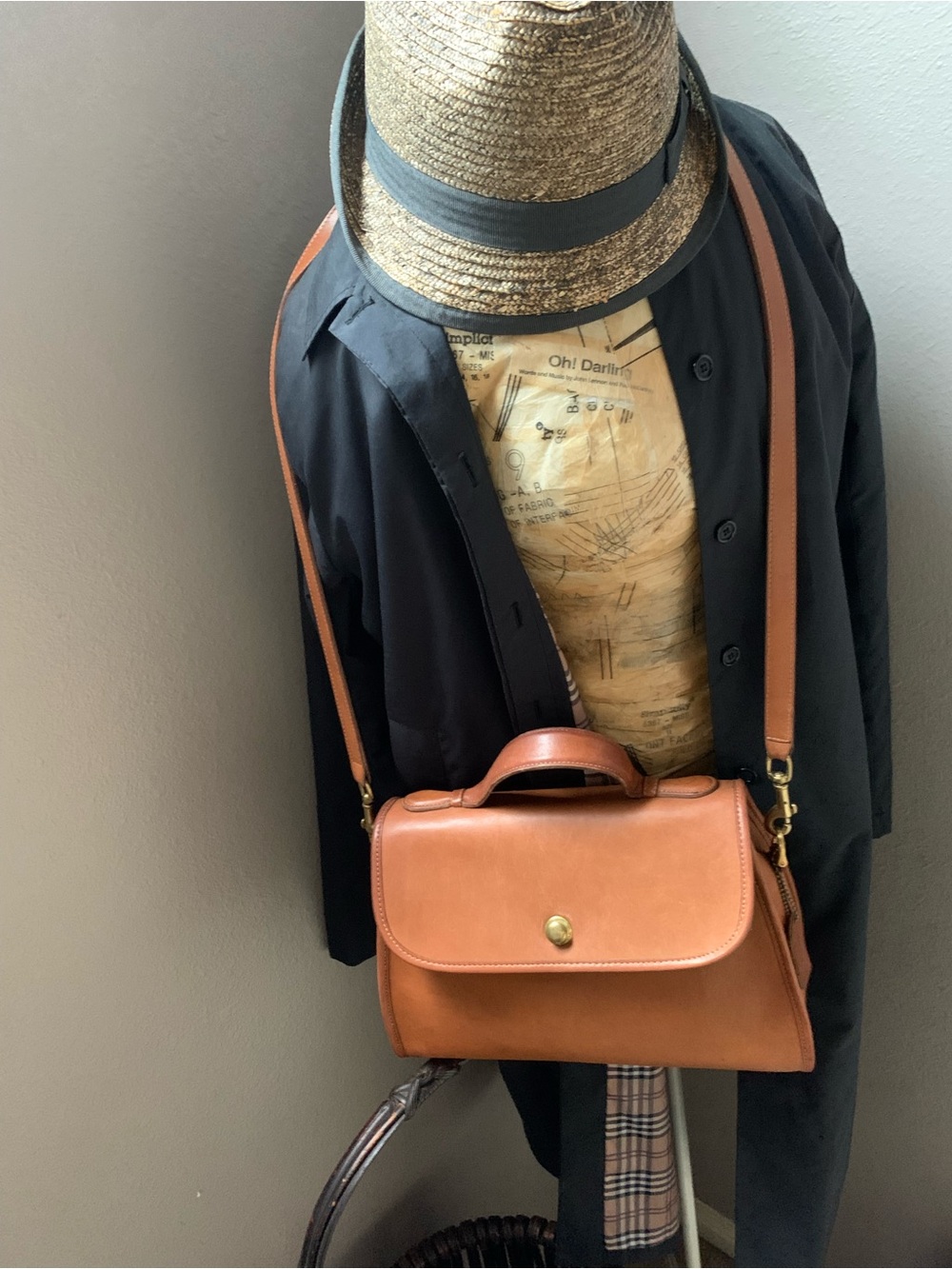 Vintage Coach Crosby Bag - Picture 2 of 16